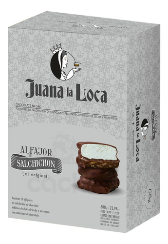 ALFAJORES chocolate 68 g  pack x 10