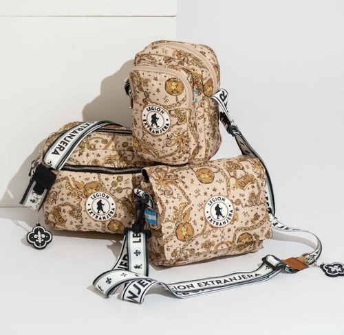Bandolera Porteña Acapulco Beige
