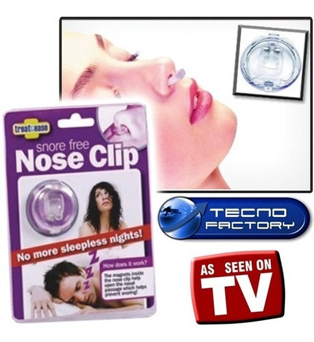 Clip Biomagnetico Anti Ronquido Unisex Nose Clip Snore Free