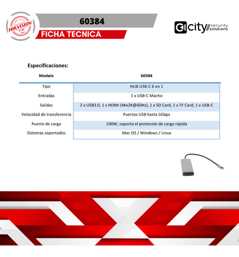 Hub Usb-c Multifuncional A Hdmi / 60384