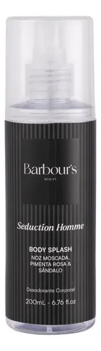Body Splash Seduction Masculino - Barbour's Beauty - Desodorante ...