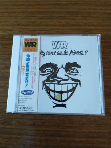 War - Why Can't We Be Friends 1975 - Avenue / Rhino Japón Cd