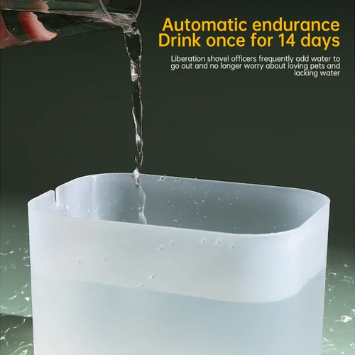 Fuente Automática De Agua Para Mascotas De 1000 Ml, Usb Tran