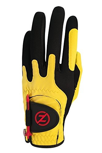 Guante De Golf Sintético Zero Friction Para Hombre, Amarillo