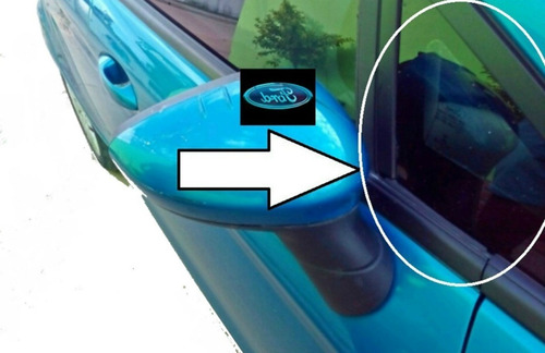 Cristal Ventilete Encapsulado Derecho Ford Fiesta Kinetic