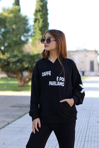 Conjunto Buzo Pantalón En Darlon Para Niños Y Niñas Caffe