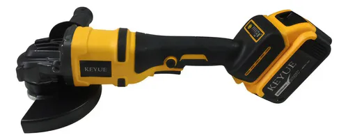 Amoladora Angular Inalámbrica Portátil Con 2 Baterías