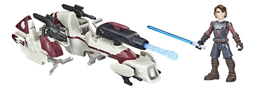 Figura Nave Anakin Skywalker Speeder Star Wars Mission Fleet