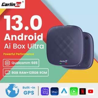 Carlinkit 8g+128g Carplay Ai Box Plus Android 13 De 8 Núcleo