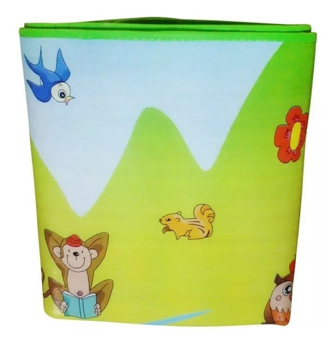 Imagen 3 de 6 de Alfombra Infantil Aislante Doble Faz Impermeable 120x180cm