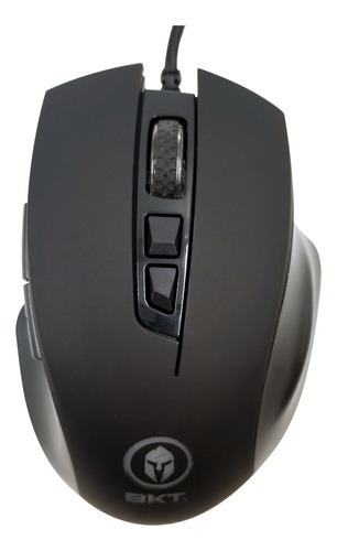 Mouse Gamer 4000dpi Retroiluminado Rgb 7d - 7 Botones Bktm14 Color Negro