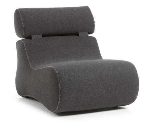 Sillon Reposacabezas Abatible Club By Promobel Color Negro