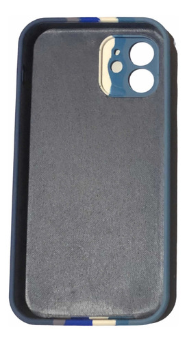 Imagen 2 de 8 de Funda Silicona Arcoiris Para iPhone 12 Cubre Bordes