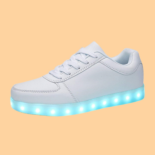 Nueva Moda Led Lights Sneakers Carga Usb