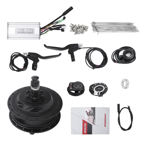 Kit De Motor De Cubo De Rueda Trasera De 24 Pulgadas, 12 G,