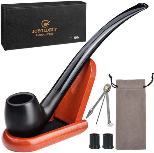 Juego De Pipas De Tabaco Joyoldelf Churchwarden, Pipa De Mad