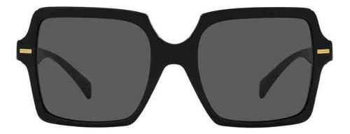 Óculos De Sol Preto Feminino Versace 0ve4441 Gb1/8755 Desenho Medusa