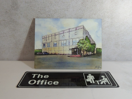 Super Pack The Office Dundie Award + Chapa + Cuadro 19x25
