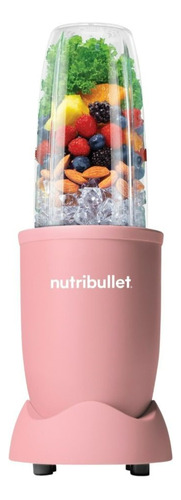 Nutribullet 900w Procesador De Alimentos Rosa 7 Pcs Color Soft pink matte