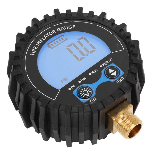 Medidor De Presión Neumáticos Digital Lcd 3-200psi Universal