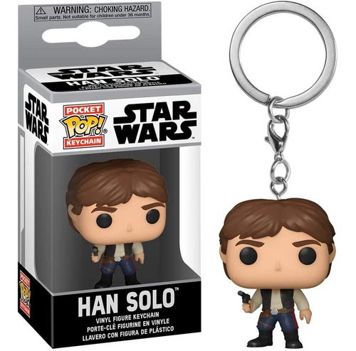 Funko Pop Han Solo Llavero Star Wars ¡ En Stock!