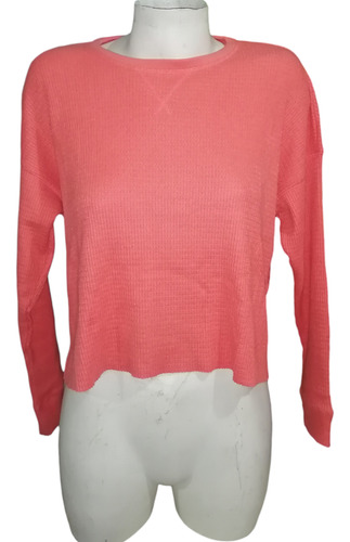 Polera Plush Cropped Soft & Sexy / American Eagle
