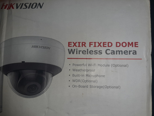 Cámara Ip Wifi Hikvision De 2mp Tipo Domo 100