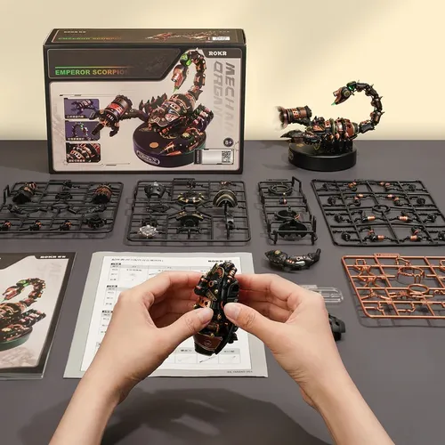 Robotime Puzzle 3d Escorpion Emperador Mi04 Rokr