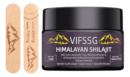 Shilajit Resina Organica Original 1 Onza 700 Mgs