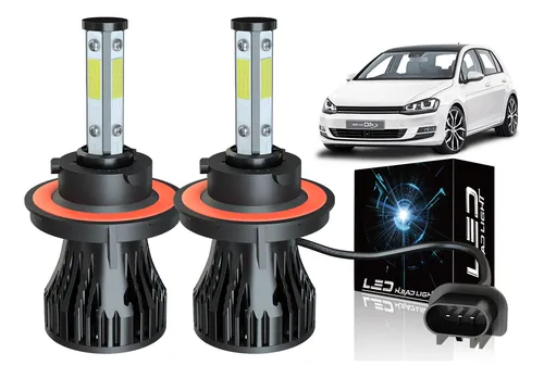Kit De Faros Delanteros Led Cob Canbus 9008 H13 - 16000lm