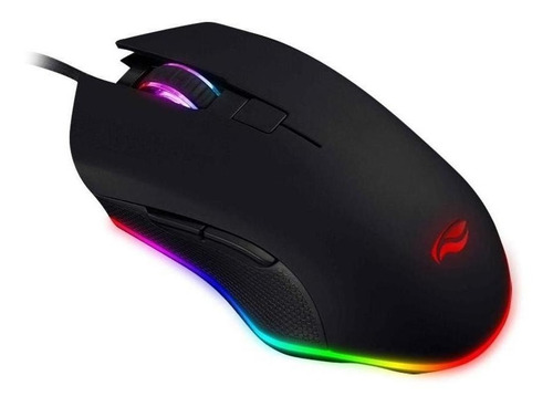 Mouse Usb Game 6 Botões 3200dpi Led Multicolorido Macro