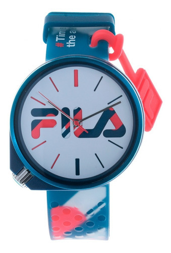 Reloj Fila Unisex Rojo 38320002 Color de la correa Azul