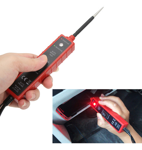 Probador De Circuito Automotriz De Ensayador Em285 6 24v