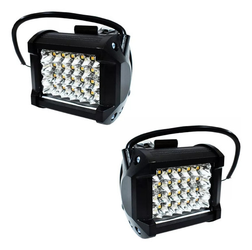Par Faros 24 Led Bicolor Auxiliar Dually Con Estrobo