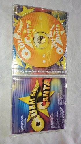 Cd Quem Sabe Canta, Quem Não Sabe Dança ( 19114 ) (Usado)