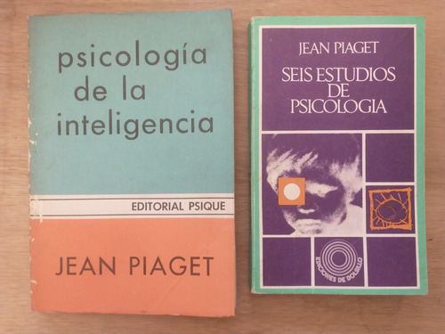 Jean Piaget - Lote De 2