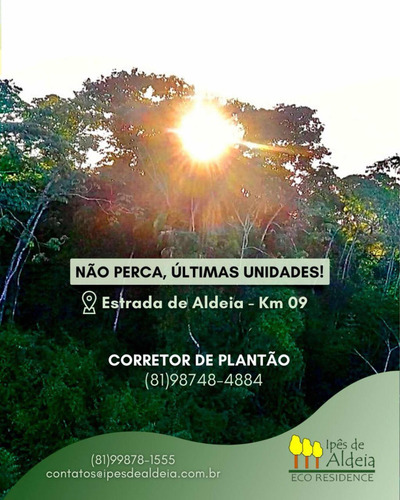 Lote 900m2 Em Aldeia (km 8.5) Frente Para Mata Preservada