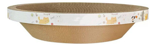 Rascador Redondo Extra-grande Para Gatos Con Catnip 45*9cm
