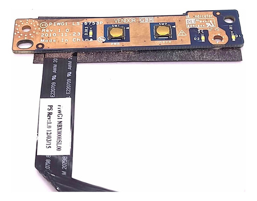 Boton Encendido Power Notebook Lenovo G470 13.5cm