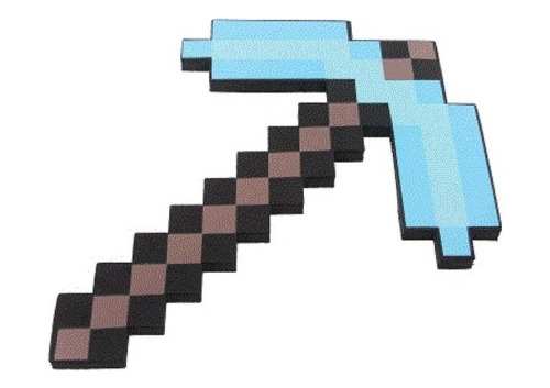 Pack Peluche Minecraft + Picota De Diamante, Envío Gratis