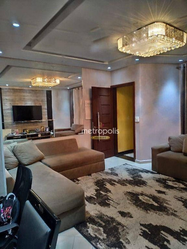Imagem 1 de 22 de Sobrado Com 3 Dormitórios À Venda, 250 M² Por R$ 820.000,00 - Vila Camilópolis - Santo André/sp - So1497