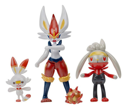 Pokémon Multipack X 3 Figuras Evolución