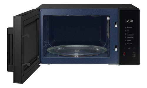 Imagen 2 de 6 de Microondas Grill Fry Negro Con Control Touch 30l Samsung