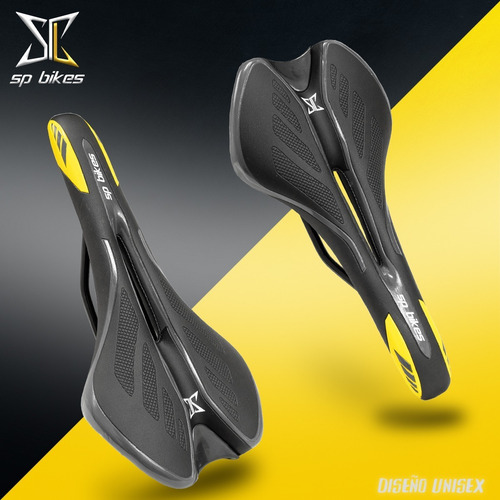 Imagen 2 de 8 de Asiento Ergonómico Para Bicicleta Vzr Cafe/negro