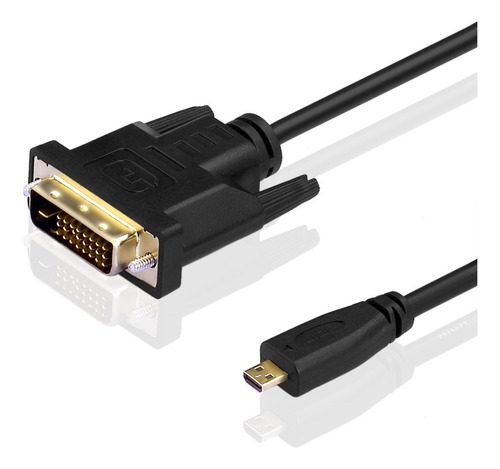 Sienoc 5.9ft 1080p - Cable Micro Hdmi A Dvi 24+1 Pin Hdmi V1