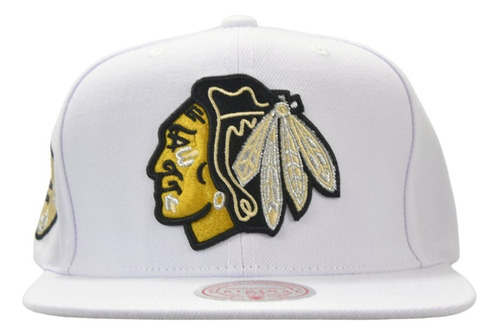 Chicago Blackhawks Gorra Winter White Mitchell And Ness