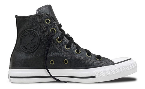 converse piel negras mujer