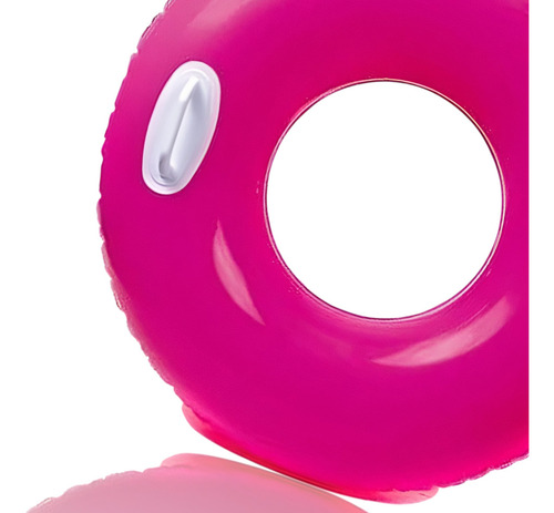 Salvavidas Intex Forma De Argarradera Color Rosa