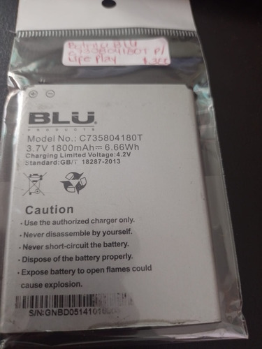 Bateria Blu C375804180t