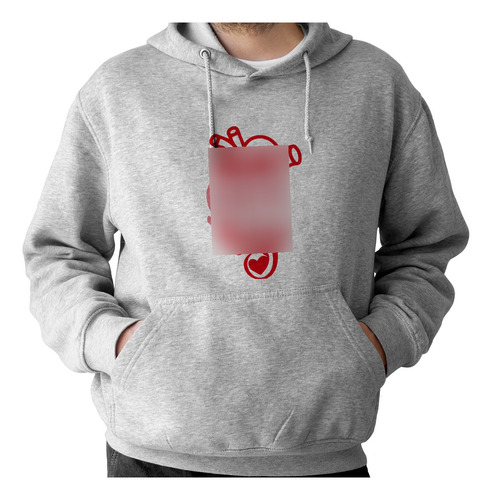 Sudadera Con Gorro Menos Cabeza Más Corazón